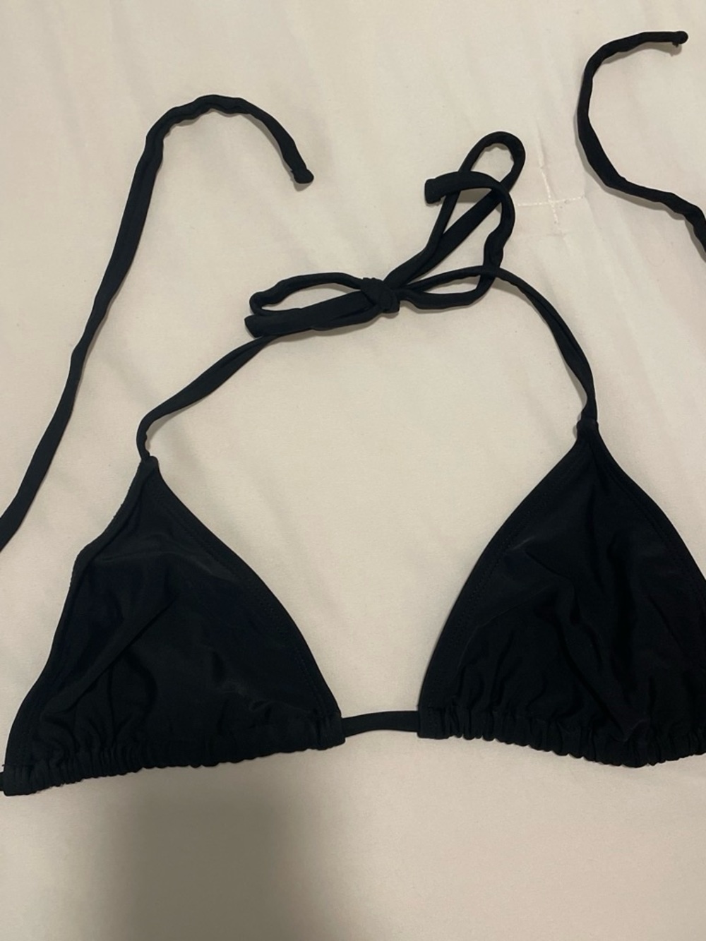 wild fable Black Triangle Bikini Top